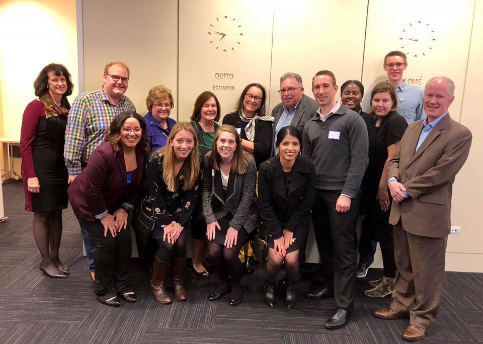 Rotaract Club of Chicago members