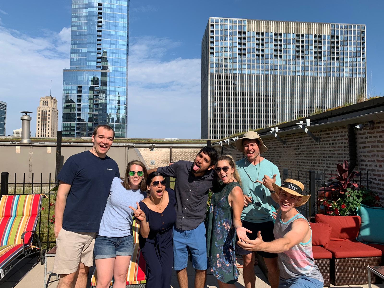 Rooftop barbecue